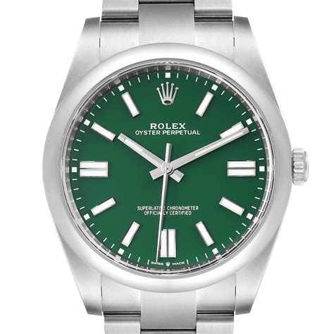 steel oyster perpetual rolex|rolex oyster perpetual green face.